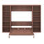 Lit escamotable avec armoire Murphy-448423418