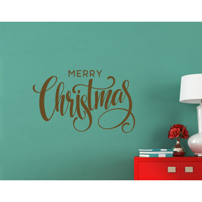 Décalcomanies murales joyeux de noël