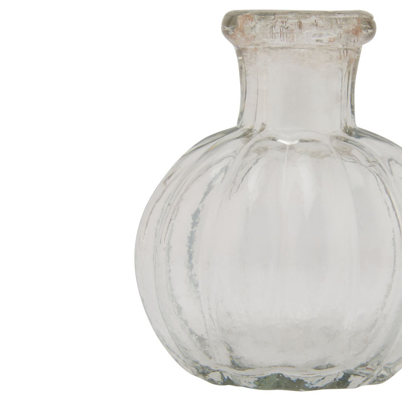 Costantina Handmade Glass Table Vase, 6cm H x 5cm W x 5cm D