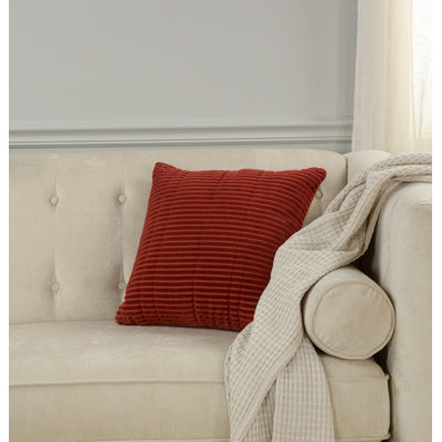 100% Cotton Throw Pillow
