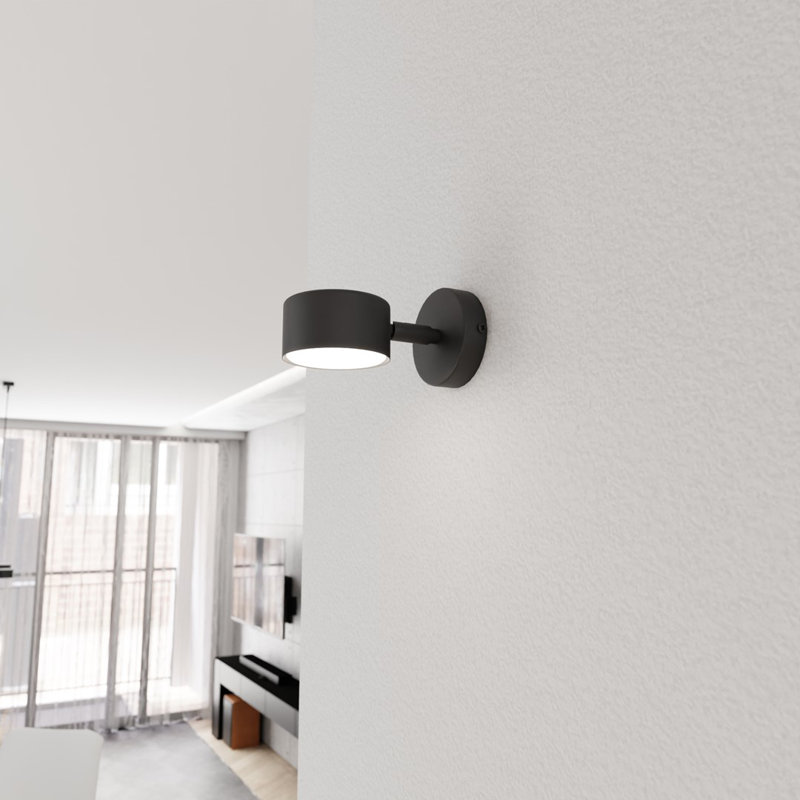 Deonno Powder Coated Steel Flush Mounted Sconce