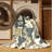 Machine Washable Ottwell Clematis French Country Floral Rug in Beige – Beige Binding-1875125520