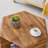 Modern Minimalist Wood color Hexagonal Coffee Table Set.Hexagonal MDF coffee table