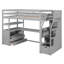 Lit mezzanine avec bureau et tablettes-390512913-390512912