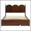 Lit plateforme élégant avec lit gigogne très grand et tiroirs de rangement spacieux, parfait pour les chambres à coucher modernes et les chambres d'amis.-995238156