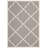 Brambach Hand Woven Flat Weave Wool/Cotton Geometric Rug in Gray-17572457