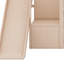 Cadre de lit superposé élégant pour enfants avec marches de rangement, glissade de jeu et rangement pratique pour les tiroirs-133286902