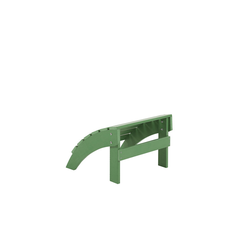Jaelyn Outdoor Ottoman, Green