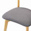 Chaises de salle à manger rembourrées Mid-Century-456607970