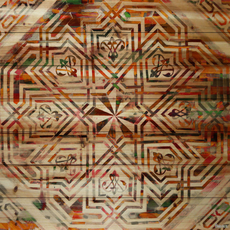 " Dore " by Parvez Taj, 40" H x 40" W x 1.5" D