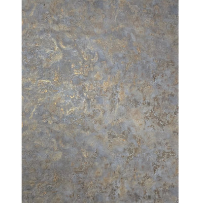 Papier peint texturé moderne gris foncé en fausse boue