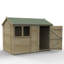 Timberdale 10 x 6 Reverse Apex Shed-87256297