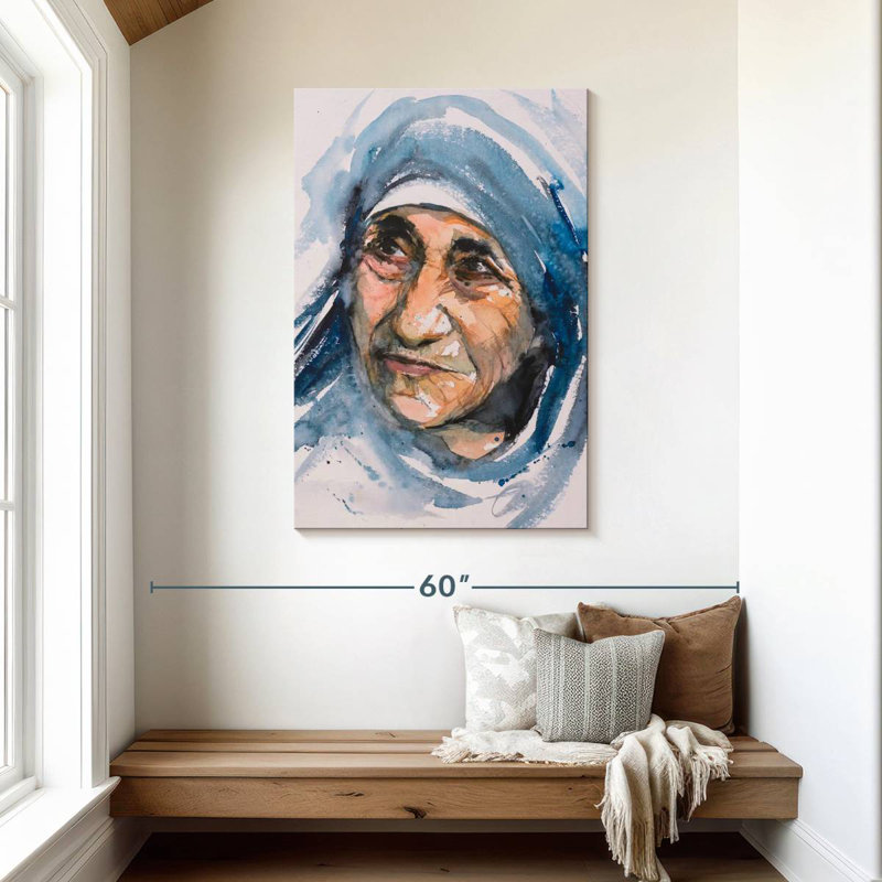 Leisha Mother Teresa, H 45 po x l 30 po