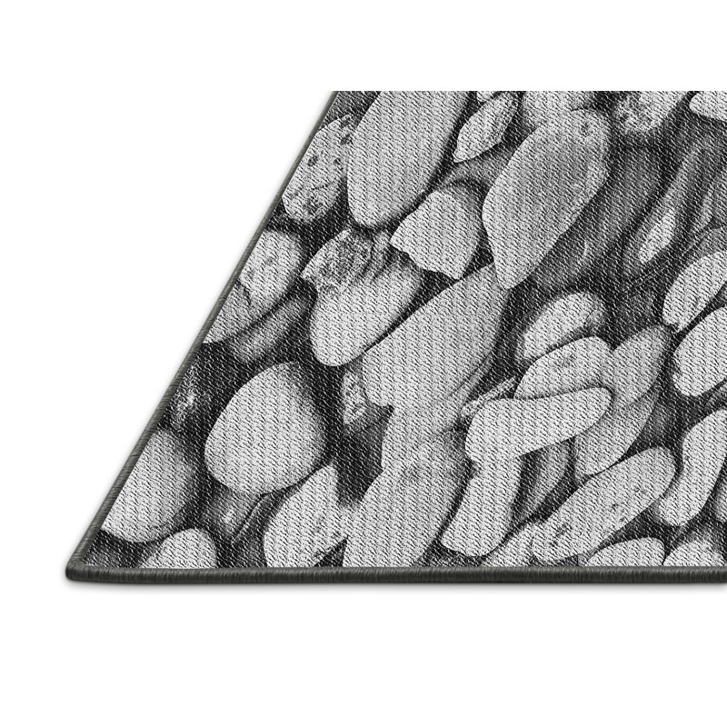 Tapis gris Amar, Rectangle 5 pi x 7 pi