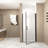 Pivot Shower Door With Aluminum Frame-123272724