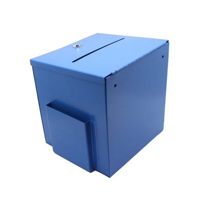Boîte aux lettres de charité FixtureDisplays® Blue