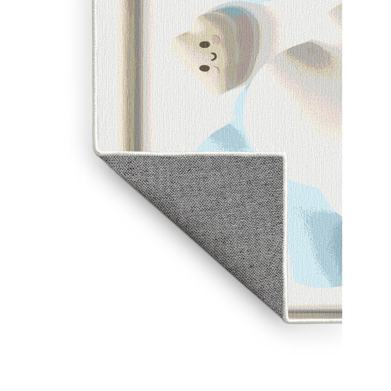 Tapis lavable pour enfant Dakota Fields Sky Clouds_Sky015, Rectangle 5 pi x 7 pi