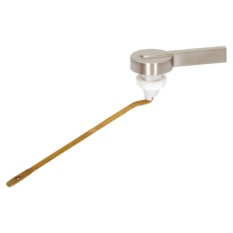 Cossu Left-Hand Trip Lever, Satin Nickel