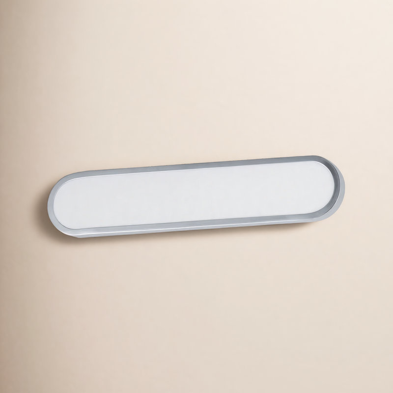 Dimmable LED Bath Bar, White/Polished Chrome, 24"