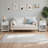 Industrial White Nightstand with Charging Station, Rustic Bedside Table-377009666-375396293