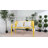 47 in. Black Iron Outdoor Bench-1686392435