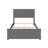 Graham Solid Wood Foundation Bed with Matching Footboard-1715052073-1715052084