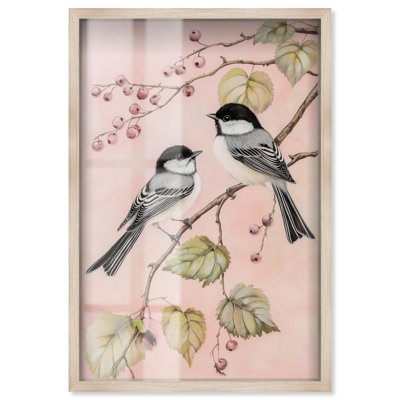 «Winter's Tiny Invités Shadowbox Print Natures Art Prints» par Art Remedy