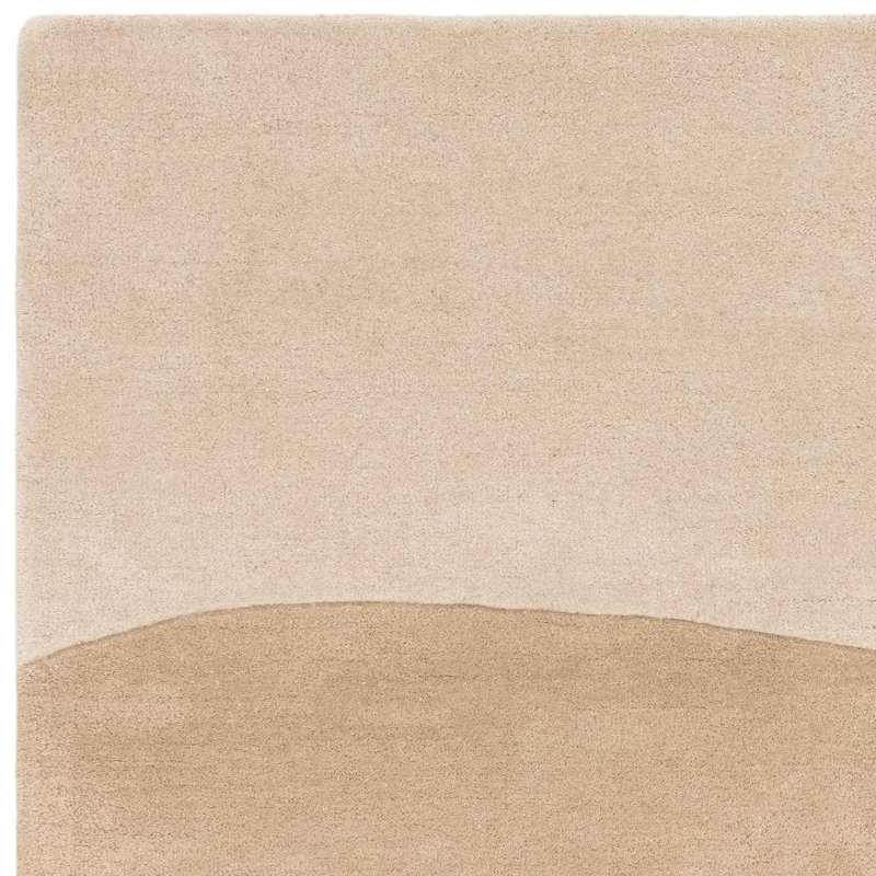Gina Beige/Green Area Rug, Rectangle  120 x 170 cm