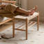 Banc en bois massif Burlywood-928951674