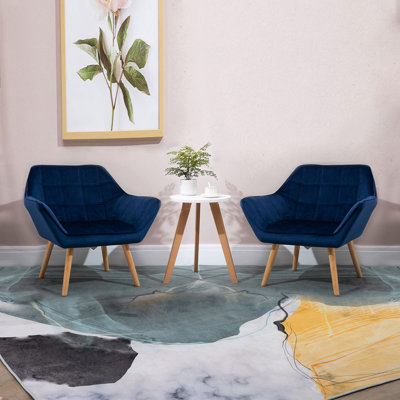 Ahkari Velvet Armchair