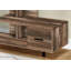 Meuble télé 48 po Eliana, aspect bois récupéré brun moyen, l 47,02 po x P 15,46 po x H 23,82 po Eliana-538145327