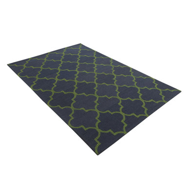 Tapis bleu marine 5 x 8 Pineland