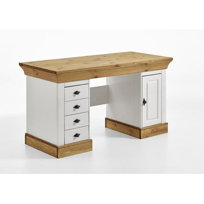 Kelly Solid Wood Executive Desk