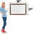 Magnetic Wood Dry Erase Board