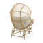 Fauteuil oscillant d'extérieur en osier Palos-2006922797-2006922798