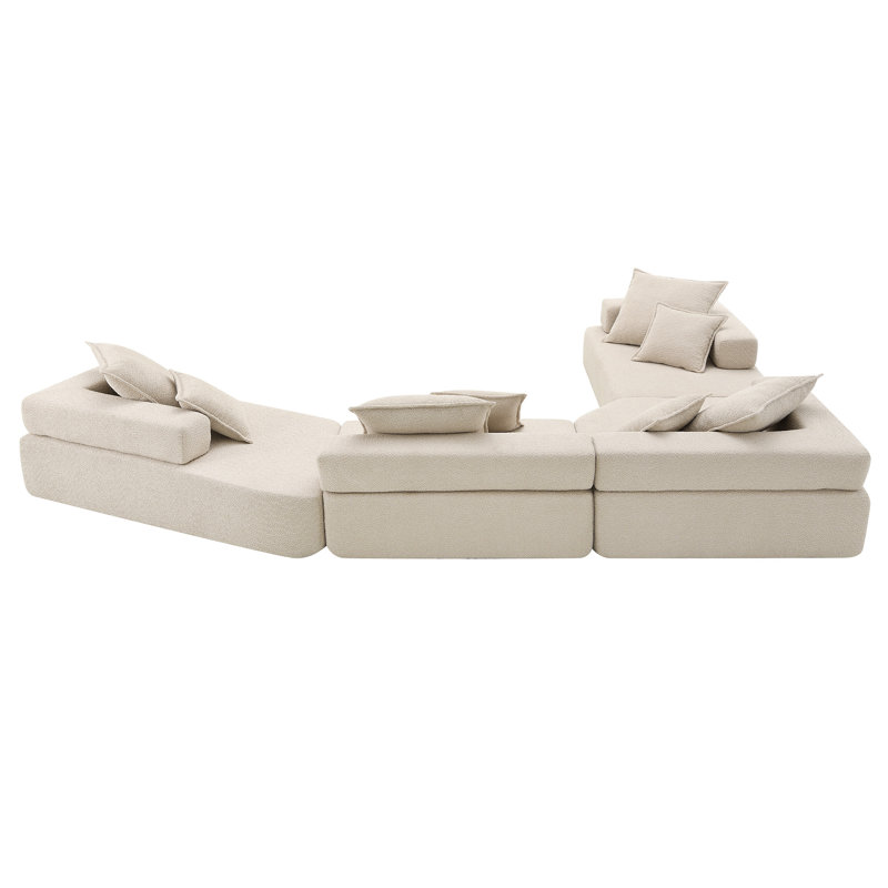 156''Oversized Modular U Shaped Sectional Sofa
