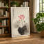 Lotus in Bloom Japandi - Wrapped Canvas-1661220738-1661220742