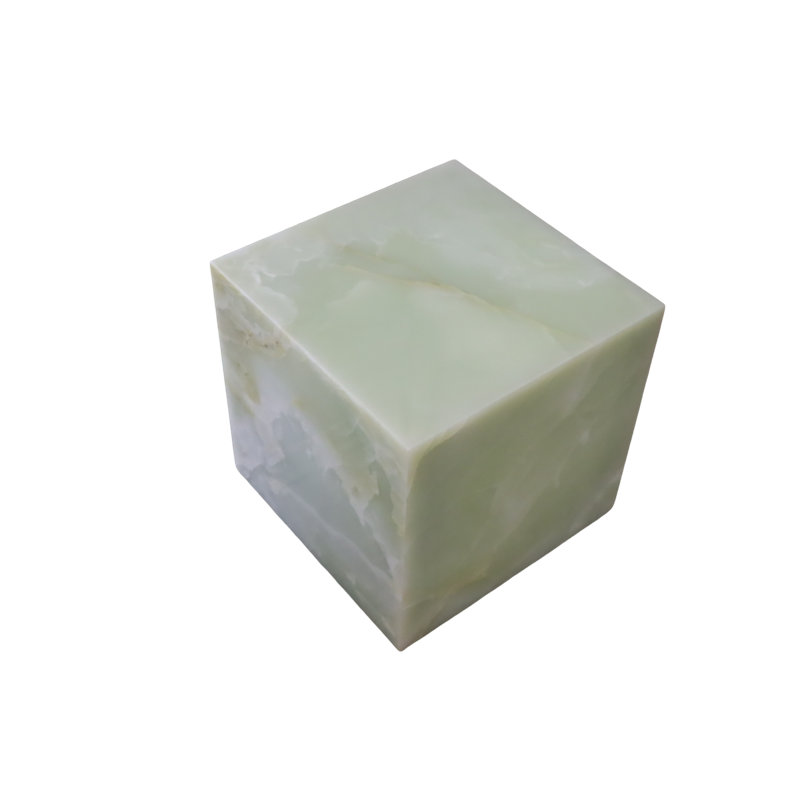 Onyx vert, table d'appoint, table de bout