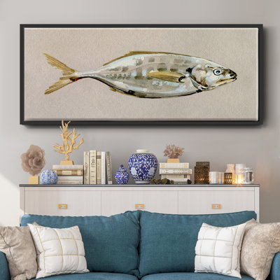 Fresh Fish Study I- Framed Canvas