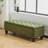Multi-Functional Ottoman Bench With Smart Pressure Hinges And Ample Storage Solution For Tidy Spaces-128632704