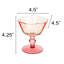 Verres à vin à deux tons