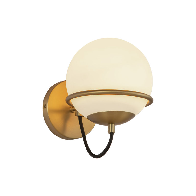 Krech Bath Sconce, Aged Gold