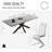 Robyn Modern Kitchen Dining Set, Extendable Dining Table With Dining Chairs-295683908