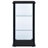 Callie Black Glass 3-Shelf Curio Cabinet