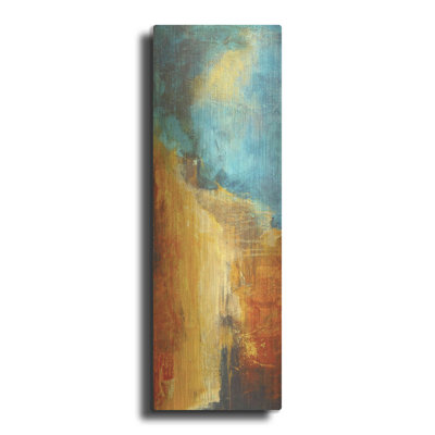 Art mural en métal Wrought Studio ™ «Emeralds Cave II» par Erin Ashley