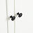 75.25" Tall Farmhouse Display Cabinets With Storage