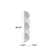 Traeshon Wrought Studio Gionnie 5-Tier Wall Mount Floating Radial Corner Shelf
