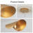 1-Light OvaL Pendant Light Silk Shade
