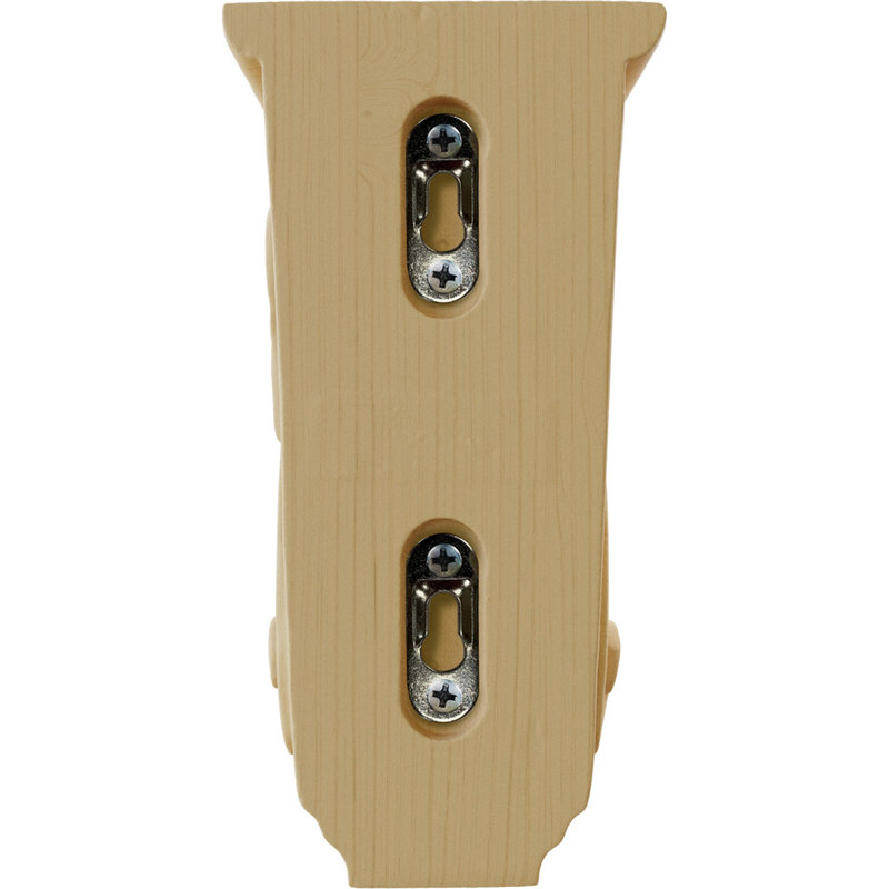Classical Corbel, Alder, 3.5-in. W x 4-in. D x 7-in. H