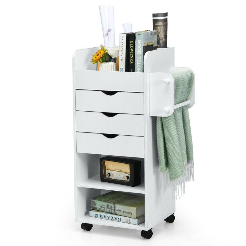 34'' H x 19'' W Utility Cart with Wheels